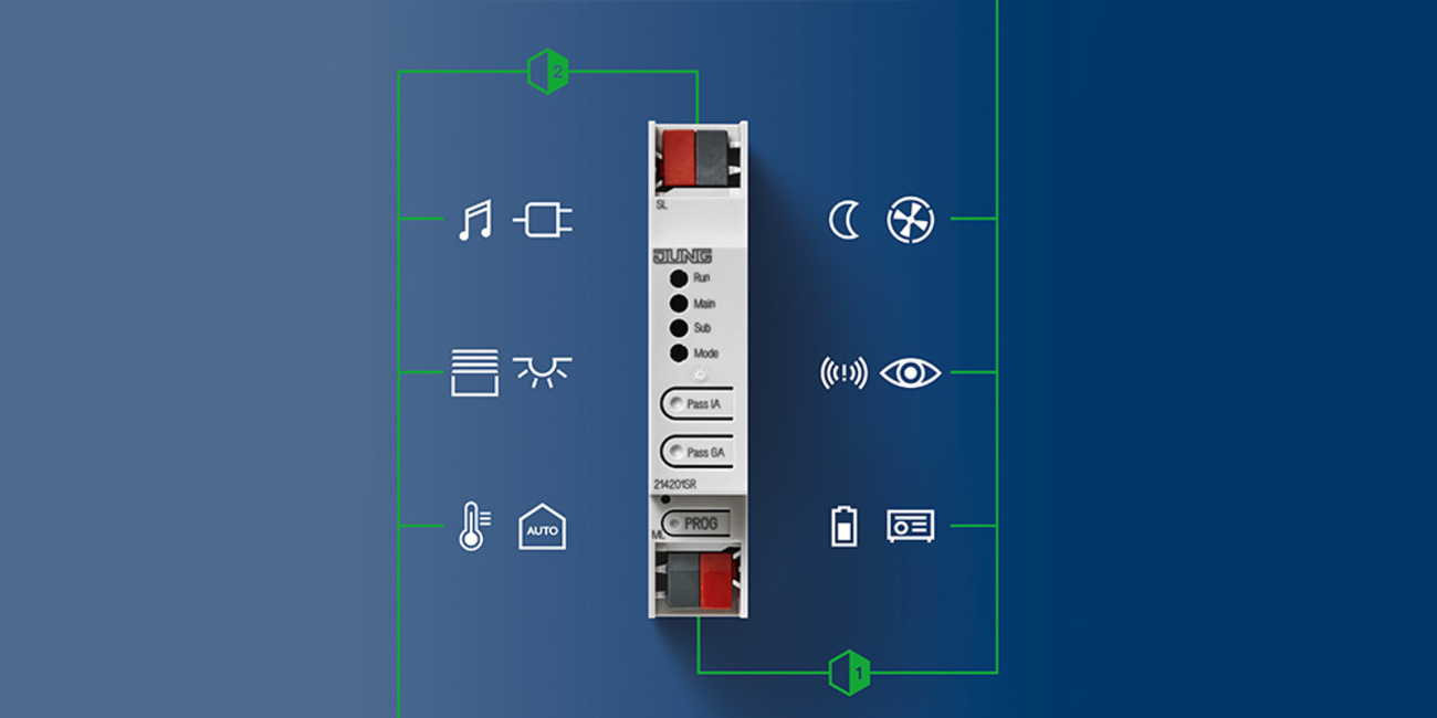 KNX Bereichs- und Linienkoppler bei Elektrotechnik Jakobsen in Bad Schönborn