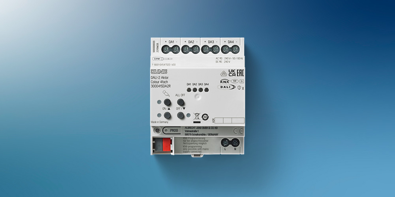 KNX DALI 2 Gateway Colour bei Elektrotechnik Jakobsen in Bad Schönborn